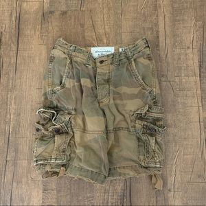 Abercrombie Camouflage Cargo Shorts